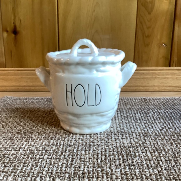 Rae Dunn Accents Rae Dunn New Ceramic Hold Basket Canister Poshmark
